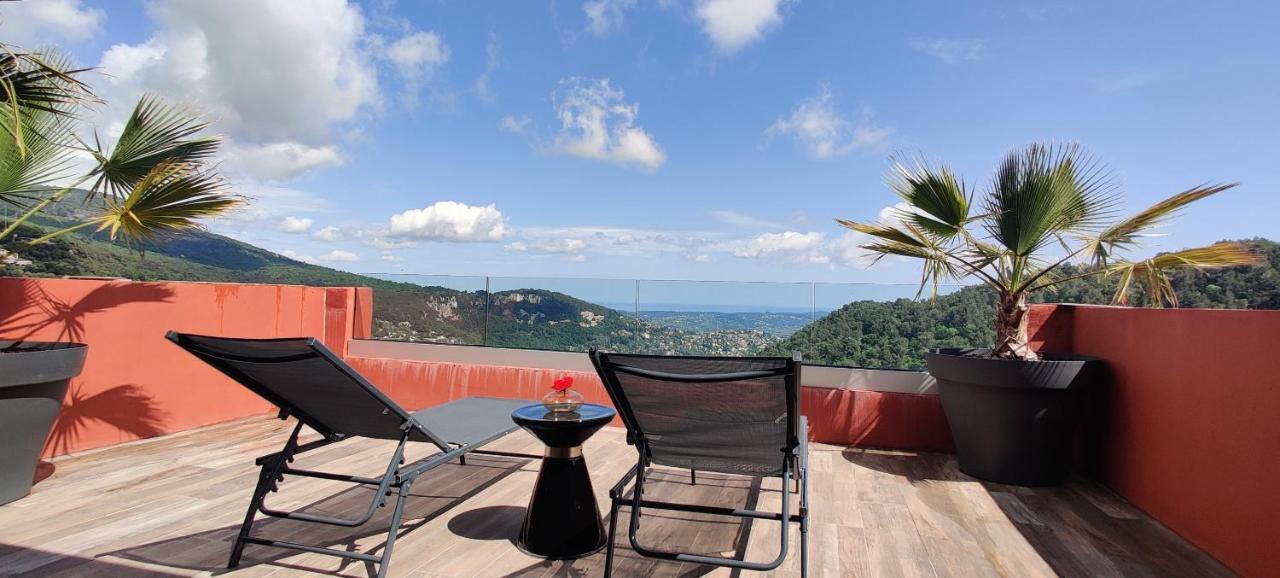 Bed and Breakfast Mas Des Buscades Cabris Exterior foto